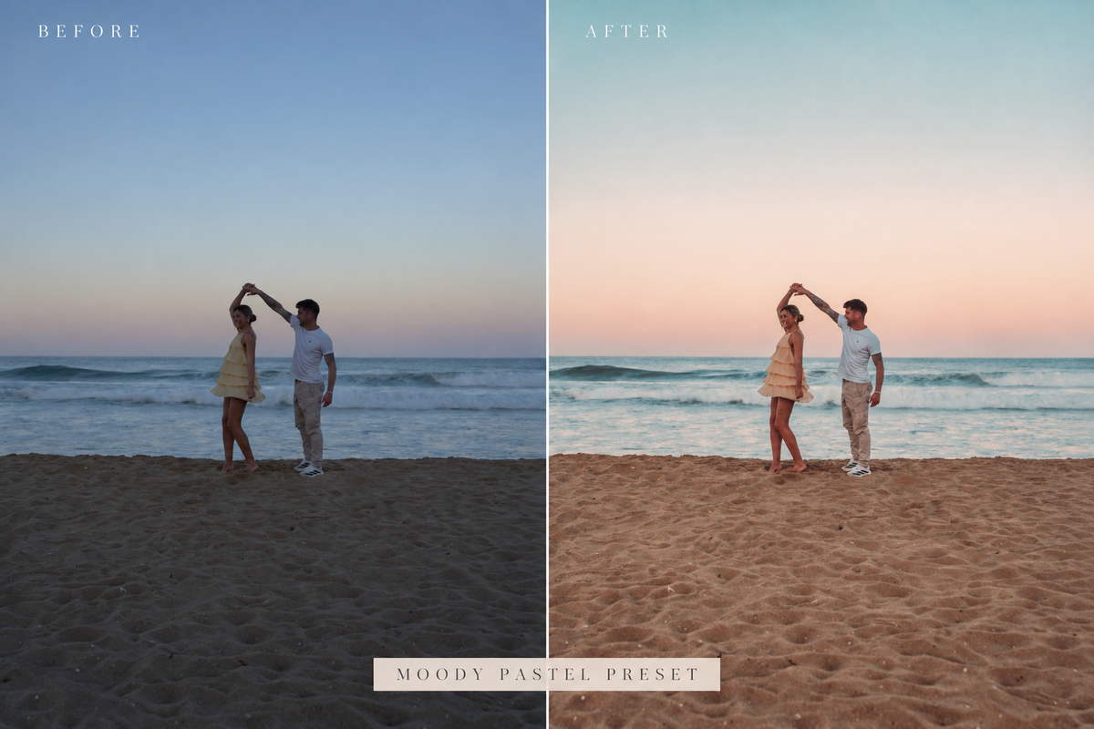 Moody Pastel Preset