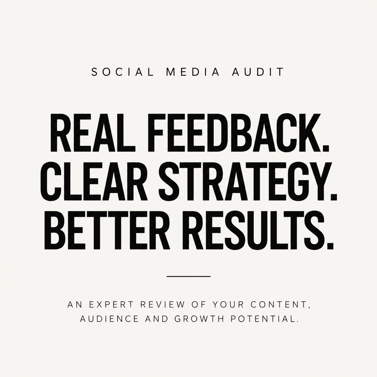 Social Media Audit